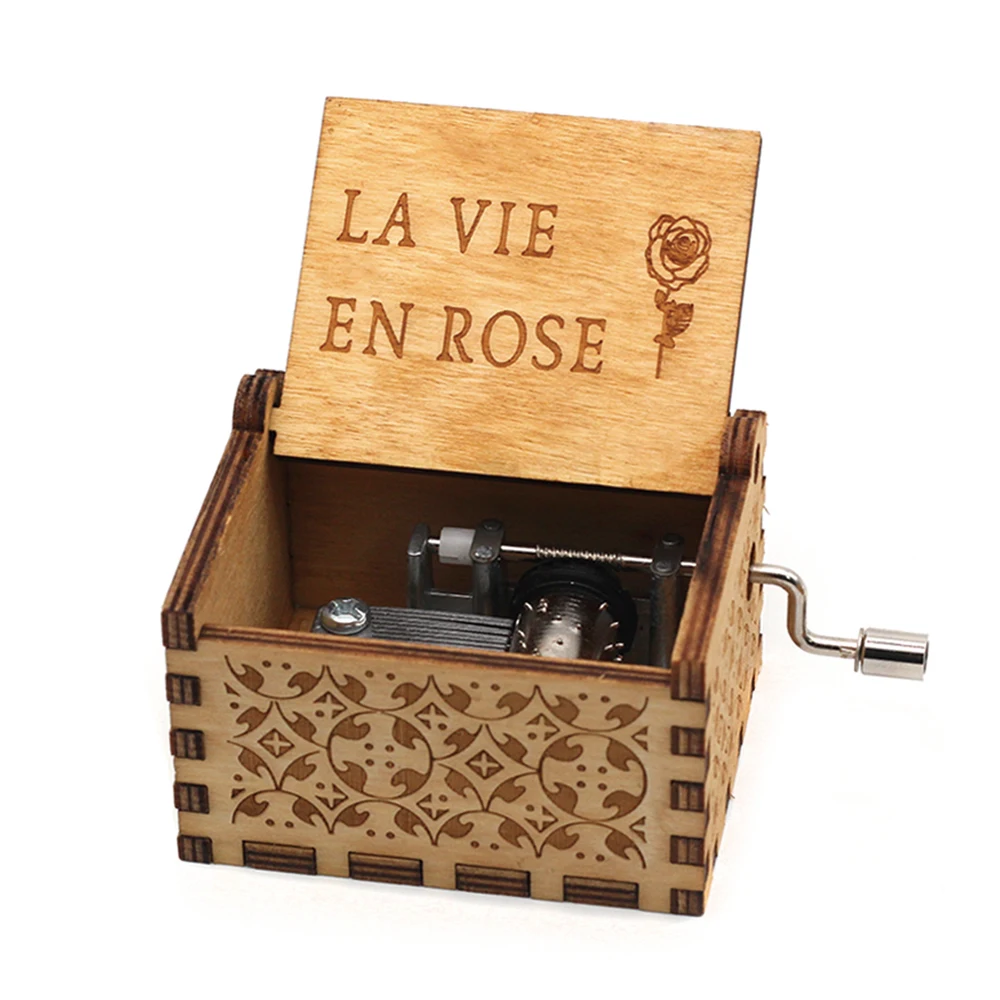 boîte à musique bois artisanale