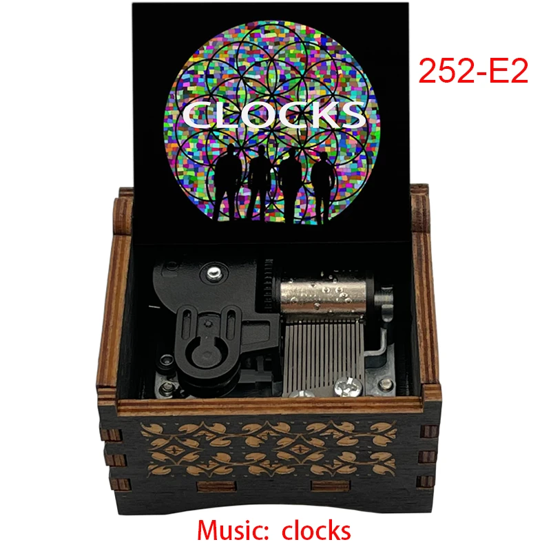 boîte à musique avec clock