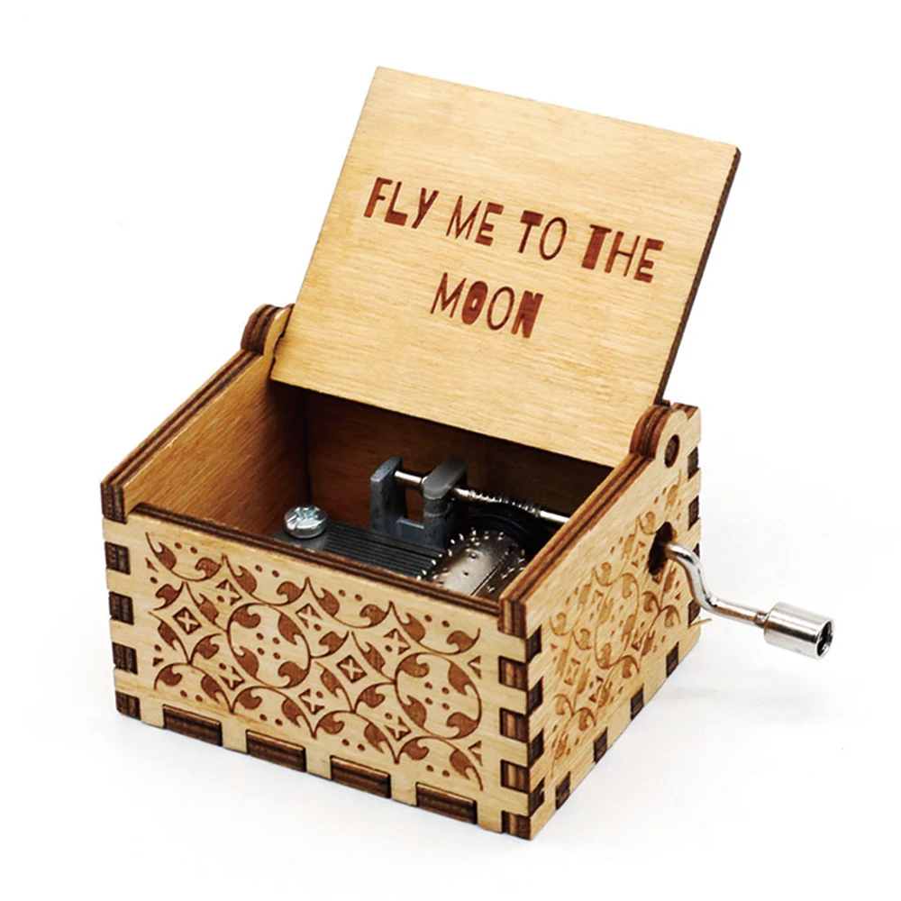 boîte à musique bois artisanale