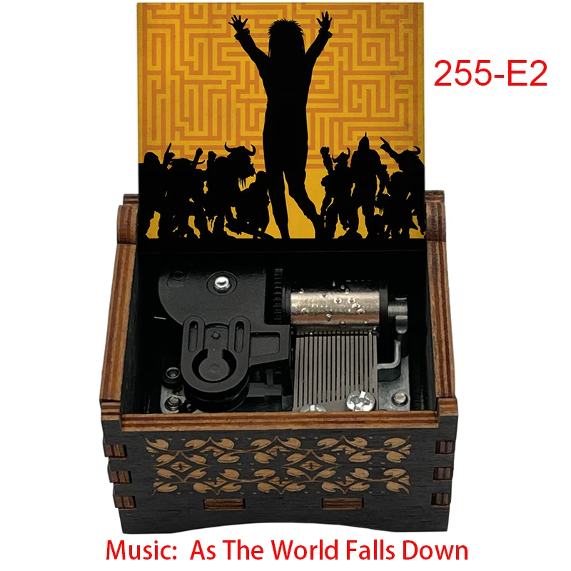 boîte à musique avec instruments